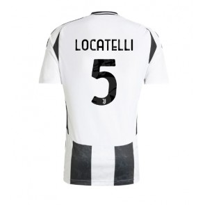 Juventus Manuel Locatelli #5 Domaci Dres 2024-25 Kratak Rukavima